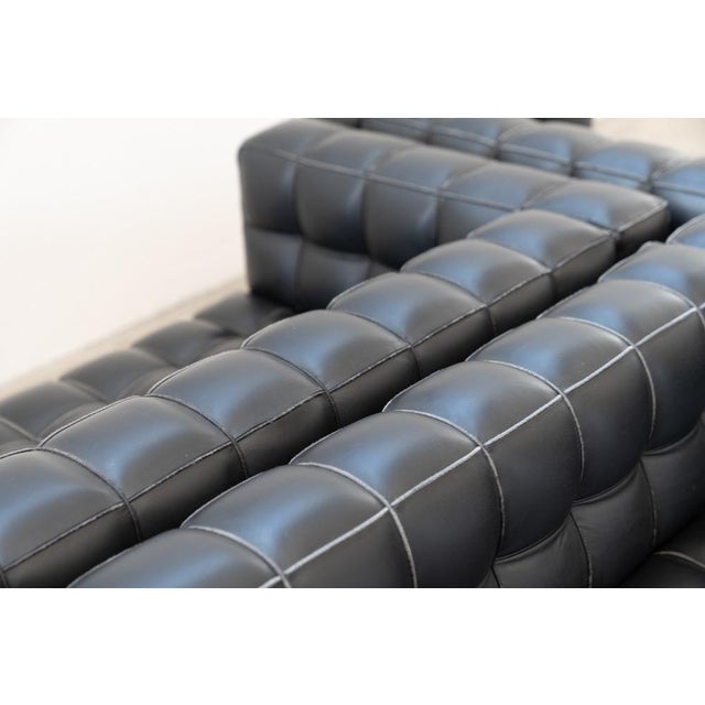 1980s Kubus Sofas by Josef Hoffmann for Wittmann, 1980, Set of 4 For Sale - Image 5 of 18