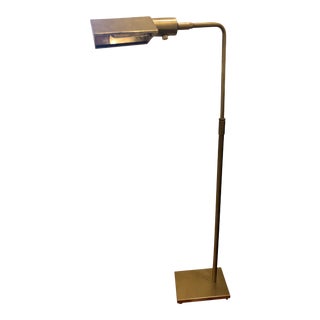 Koch + Lowy Brass Pharmaceutical Floor Lamp For Sale