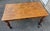 Antique 1900's Large Oak Library Table 2 Drawers For Sale - Image 10 of 16
