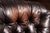 Vintage English Tufted Leather Club Chair in Brown For Sale - Image 9 of 11