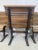 Wood Mid Century Falcon Oak Slatted Cast Iron Bench For Sale - Image 7 of 11