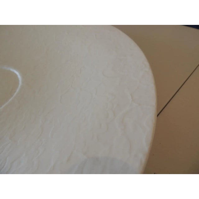 Mid-Century Modern Oversize Round Ceramic Decorative Bowl by Marcel Wanders X b.b. Italia For Sale - Image 3 of 5
