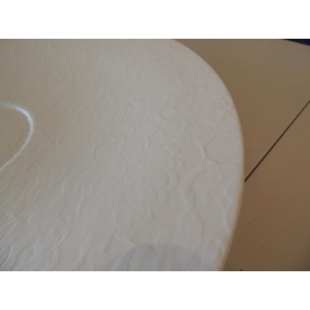Mid-Century Modern Oversize Round Plaster Decorative Bowl by Marcel Wanders for Bb Italia For Sale - Image 3 of 5