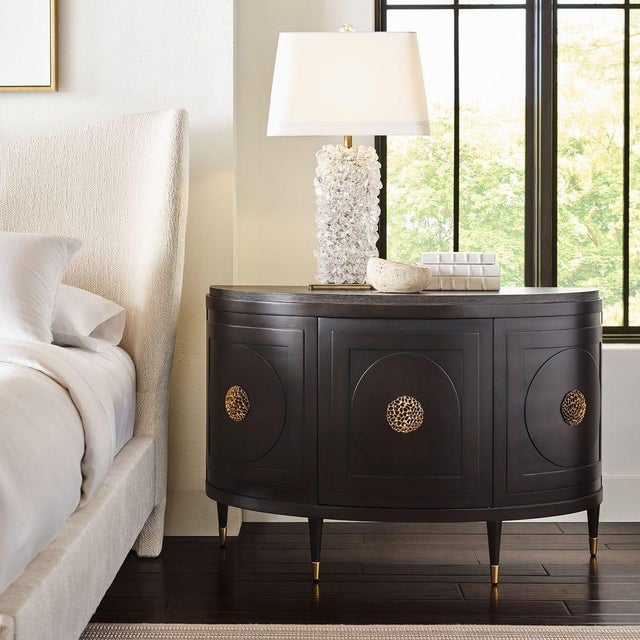 Newly Made Paris 48 Inch Console Cabinet - Espresso For Sale - Image 10 of 10