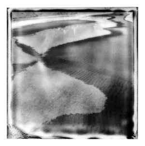 Frozen Beach #4 - Black and White Analogue Landscape Photography 2022