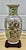 Vtg. Figural Raised Painted Chinese Vase W/Rosewood Stand For Sale In Philadelphia - Image 6 of 15