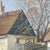 Antique 1923 Frederik Engelfelt Danish Oil Painting March Day Funen Village For Sale - Image 4 of 12
