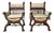 Renaissance Castle Armchairs, France, 1880, Set of 2 For Sale