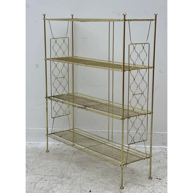 Vintage Brass Shelf Chairish
