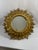 Baroque Large Vintage 1960s Florentine Style Sunburst Mirror, Made in Italy For Sale - Image 3 of 18