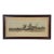 Late 19th Century Antique Ernest C Rost Rhode Island Homestead Colored Landscape Etching 29", Framed For Sale