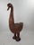 Large Wood Carved Bird with Colour Details, 1920s For Sale - Image 10 of 10