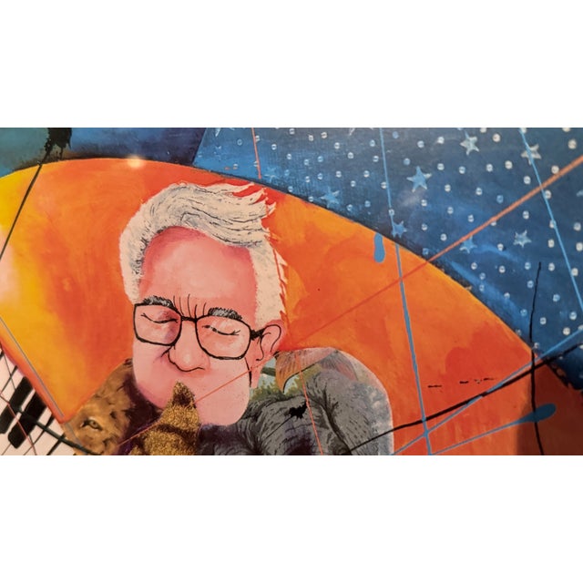 2000 - 2009 Contemporary Glynn Marcus “One Nite Outta This World” 56th Grammy Awards Series Seriolithograph in Color on Wove Paper Signed Plate For Sale - Image 5 of 9