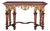 Italian Baroque Revival Giltwood and Oak Console Table, 18th Century and Earlier For Sale