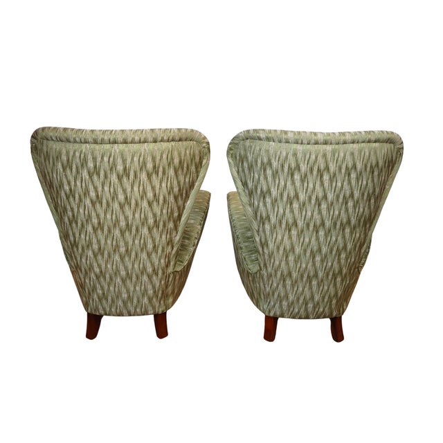 Mid-Century Modern Lounge Chairs by Emilio Sala and Giorgio Madini for Fratelli Galimberti, 1950s, Set of 2 For Sale - Image 3 of 5