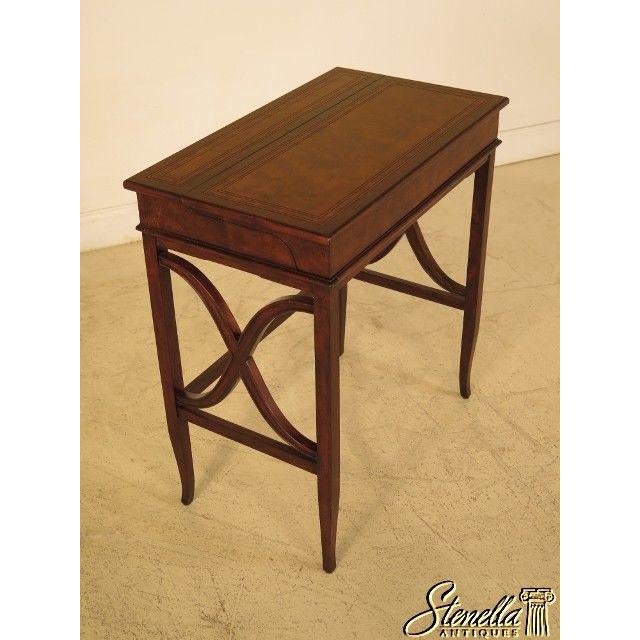 Theodore Alexander Model 7105239 Mahogany Flip Top Campaign Desk Chairish