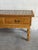 Wood Vintage Danish Oak Tile Top Entry Table Bench by Henning Kjærnulf For Sale - Image 7 of 10