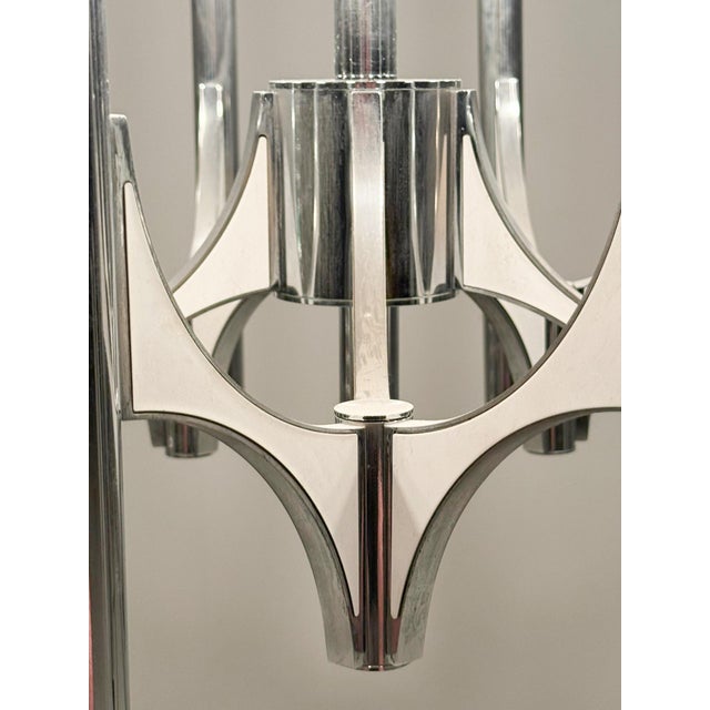 Mid-Century Chandelier by Gaetano Sciolari, Italy, 1960s For Sale - Image 9 of 18