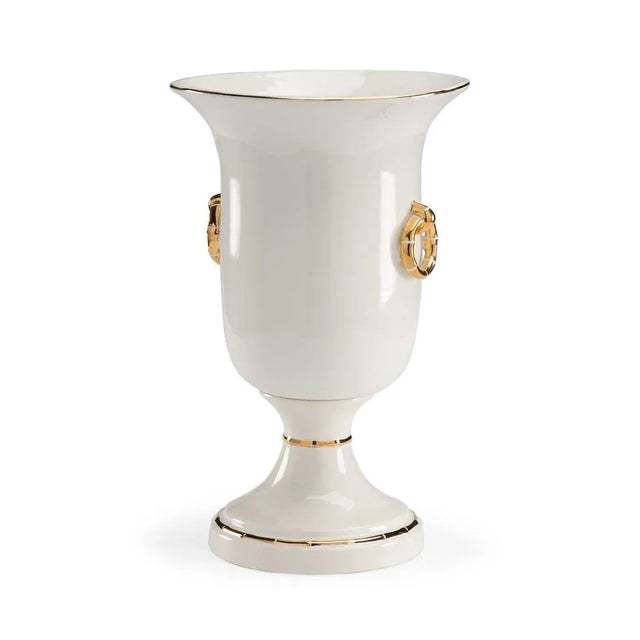 Not Yet Made - Made To Order Chelsea House Ring Vase in Gold For Sale - Image 5 of 5