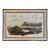 Original Vintage Framed Sausalito Painting on Canvas 42" X 30" Signed For Sale