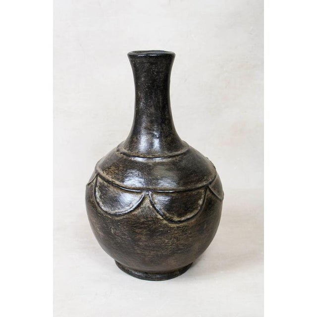 Mangbetu Clay Vase For Sale - Image 5 of 5