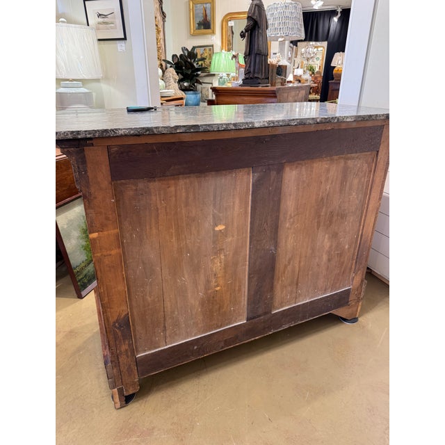 19th Century Louis Philippe Chest With Marble For Sale - Image 15 of 17