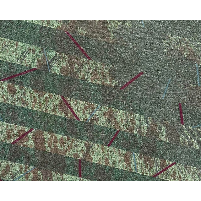 Late 20th Century “Stellar Series #1” Oil on Canvas Painting by Robert W. Davis For Sale - Image 5 of 7