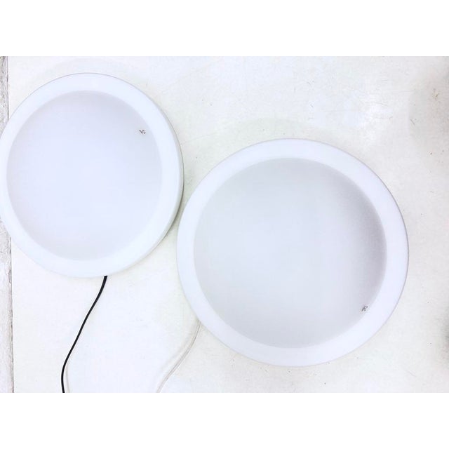 1990s Vintage UFO Wall Lamps from Peill & Putzler, 1970s, Set of 2 For Sale - Image 5 of 10