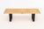 George Nelson for Herman Miller Slat Bench, model 4690, maple slats on ebonized base, label to underside. 14" H x 48" W x...
