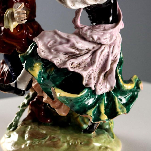 Porcelain Group from Capodimonte For Sale - Image 10 of 13