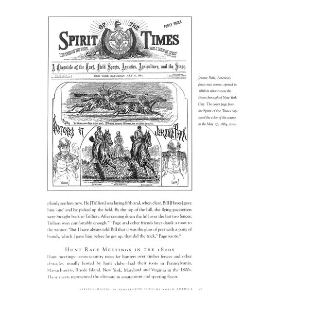 Early 21st Century "Steeplechasing: A Complete History of the Sport in North America" 2000 Winants, Peter For Sale - Image 5 of 14