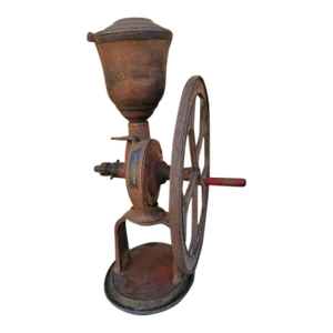 Antique Cast Iron Elgin National Coffee Mill Grinder #40