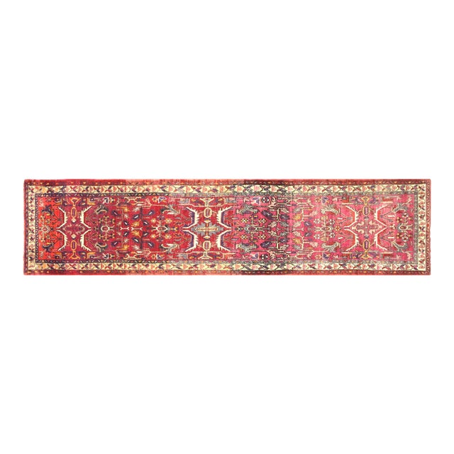 1960s Turkish Oushak Runner For Sale