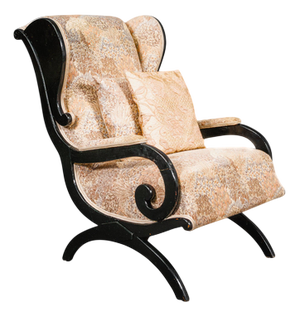 Biedermeier Wing Lounge Chair