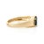 Metal VRJewels 1.72ct Sapphire Vintage Signet Ring Size 5 in 14k Yellow Gold For Sale - Image 7 of 13