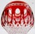 1990s Waterford Crystal Clarendon Ruby Red Hock Glass 8" Tall - Set of 8 For Sale - Image 12 of 14