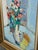Paint Alain Rousseau Floral Still Life Expressionist Oil Painting, Signed For Sale - Image 7 of 12