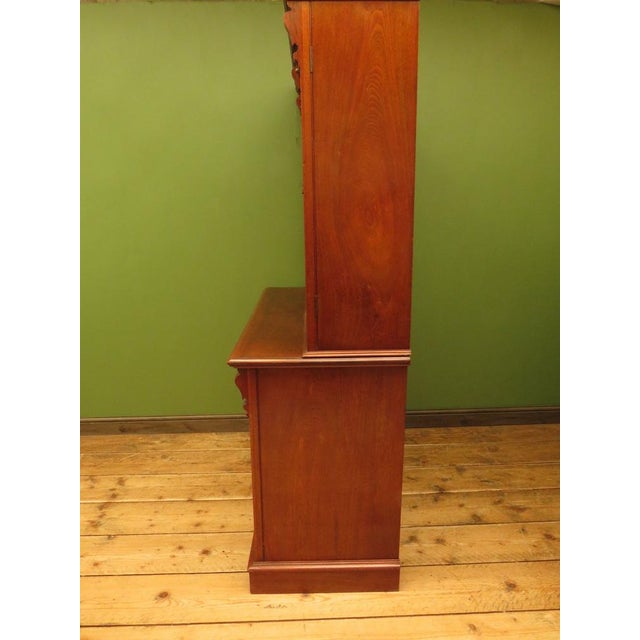 Two Part Book Cabinet with Glazed Top, 1890s For Sale - Image 3 of 17