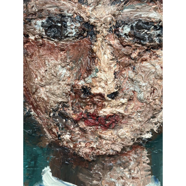 Jan‑erik Carlsson, Portrait, 1950s, Oil Painting on Canvas, Framed For Sale - Image 5 of 13