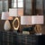Transitional Regina Andrew Manhattan Table Lamp in Gold Leaf For Sale - Image 3 of 6