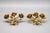 Metal Italian Gilt Metal Rose Coat Hooks, 1960s, Set of 2 For Sale - Image 7 of 18