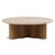 Ripple Base Marble Coffee Table For Sale - Image 4 of 6