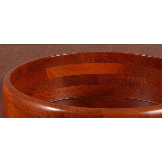 Bowl in Teak, 1960s For Sale - Image 3 of 6