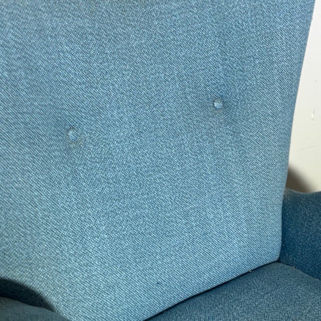 Mid-Century Blue Armchairs from Isa Bergamo, 1950s, Set of 2 For Sale - Image 15 of 16