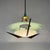 Mid-Century Modern UFO Pendant Light with Teak Details from Stilnovo For Sale - Image 3 of 12