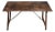 Spanish 18th Century Single Plank Top Walnut & Iron Table For Sale