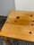 Farmhouse Pine Wood Dining Table/Writing Desk For Sale - Image 10 of 12