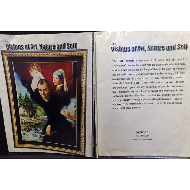 Impressionist Fazly (Fazoil Ataullakhanov) "Visions of Art, Nature an Self" Original Oil For Sale - Image 3 of 14