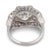 1930s Art Deco Gia 3.25 Carat Round Brilliant Diamond Platinum Ring, Size 5.25 For Sale In Los Angeles - Image 6 of 6