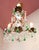 Antique French Chandelier with Bronze Drops and Green Crystal, 1960s For Sale - Image 6 of 9
